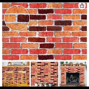 🆕Brick Peel and Stick Wallpaper